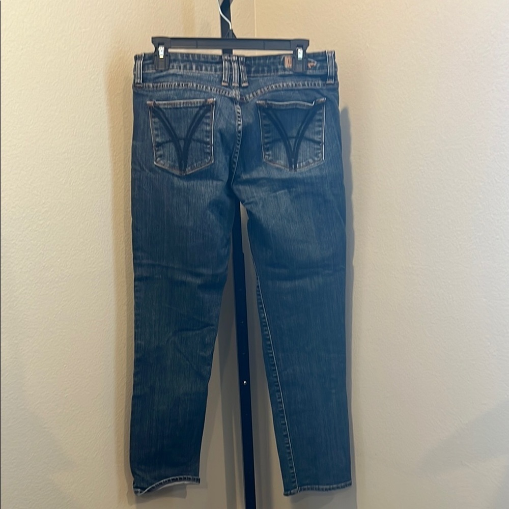 Kut from the Kloth Blue Straight Leg Jeans - Picture 3 of 4